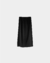 Falda recta midi negra - comprar online