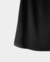 Falda recta midi negra - tienda online