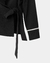 Saco bata crepe negro en internet