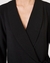 Saco bata crepe negro - tienda online
