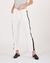 Pant jogger crepe raya blanco - MJ2A