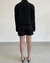 Short sastre bolsillos negro