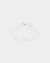 Camisa crop bolsillos blanca