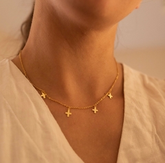 CHOKER MINI CRUCES