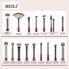 SET 16 PINCELES PRO BEILI