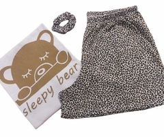 Pijama Feminino Regata Animal Print - Annafour
