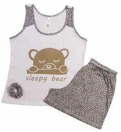 Pijama Feminino Regata Animal Print na internet