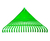VASSOURA P/JARDIM PLAS 20 DENTES SACNHES