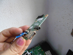 Placa De Áudio + Usb P/ Notebook Asus F453m X453ma Com Flat na internet