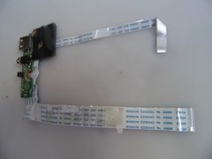 Placa Usb + Áudio + Reset P O Notebook Cce Win S23 Tu131_io Com flats - loja online