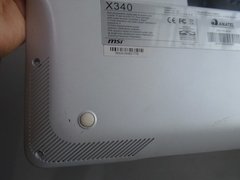 Carcaça Inferior Chassi Base Note Msi X340 Branca C Detalhe na internet