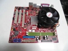 Placa-mãe Para Pc Ddr2 775 Msi Ms-7518 P6ngm2 + Dual E2220