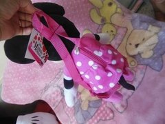 Mochila Para Costas Pelúcia Minnie Rosa 50cm Antialérgico - comprar online
