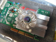 Placa Vídeo Para Pc Desktop Agp Geforce Fx 5500 256mb Ddr - comprar online