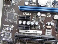 Placa-mãe Para Pc Desktop 1156 Ddr3 Msi H55m-e21 Ver 3.1 - WFL USADOS de Informática