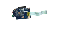Placa De Áudio + Leitor De Cartão Sd Notebook Lenovo Z460