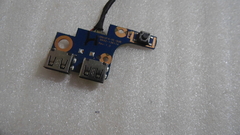 Imagem do Botão Power + Usb Notebook Samsung Np270e5g Lampard-ve-sub