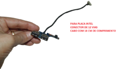 Botão Power + Usb Notebook Samsung Np270e5g Lampard-ve-sub