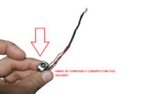 Conector Dc Power Jack P Notebook Cce M300s - comprar online