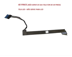 Cabo Flat Da Tela Para Notebook Dell 1545 50.4aq08.001 - comprar online