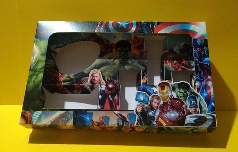 Caixa CONTROLE Vingadores