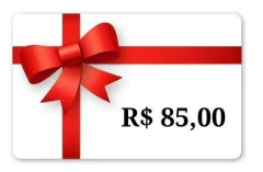 CARTÃO PRESENTE - VALOR na internet