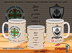 Caneca Harpias - Arqueria Curitiba - Arqueria Curitiba