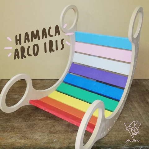 Hamaca Arco Iris laterales en crudo o pintados