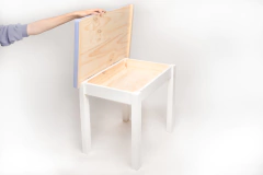 Mesita Crayonera Con Tapa + Sillita - comprar online