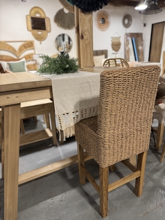 Banqueta de Petiribi con craft PETRA - comprar online
