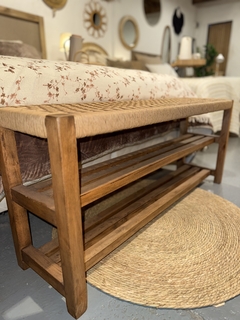 Pie de cama Kraft con Zapatero - comprar online