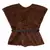 CHALECO PIEL CHOCOLATE - tienda online