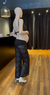 PANTALON DE PUNTILLA NEGRO en internet