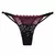 CONJUNTO CON ARO BORDADO BORDO Y NEGRO