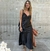 VESTIDO LENCERO NEGRO - comprar online