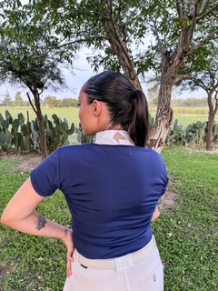 Chomba de concurso SOIGNÉ azul en internet