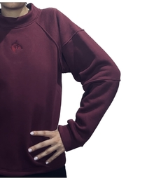 buzo frisq bordó - tienda online