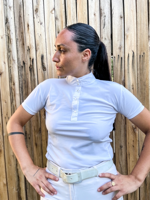 Chomba de concurso SOIGNÉ blanca