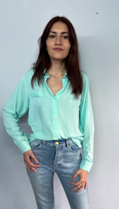 Camisa aqua - comprar online