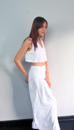 Imagen de Top chaleco blanco
