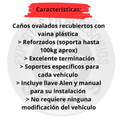 barras portaequipajes CACTUS Con barrandas albatros nova - STANYS Accesorios