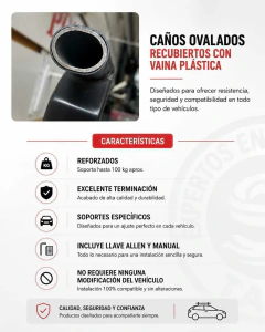 Portaequipaje Vw Polo hasta 2009-albatros nova - tienda online