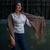 Image of Shawl of pure llama wool (Caramel)