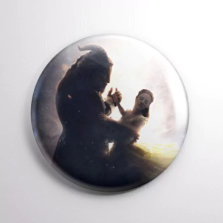 A Bela E A Fera - Boton Button