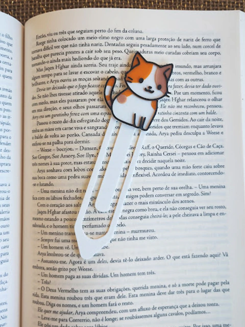 Marca Pagina 3d - Gatinho - comprar online