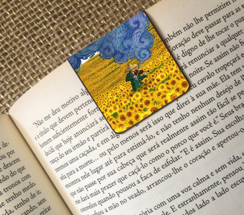 Van Gogh - Mini Marcador Magnético