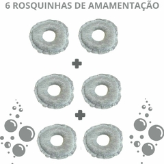 Rosquinhas de Amamentação Lavável e Macia com 6 unidades Protetores Cores Sortidas - comprar online