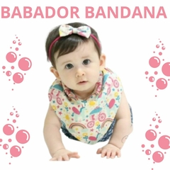 Kit 3 Babadores Bandana Para Menina na internet