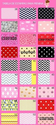 Kit com 6 Babadores na internet
