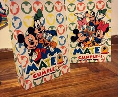 BOLSITA GOLOSINERA GRANDE PERSONALIZADA MICKEY Y SUS AMIGOS - comprar online